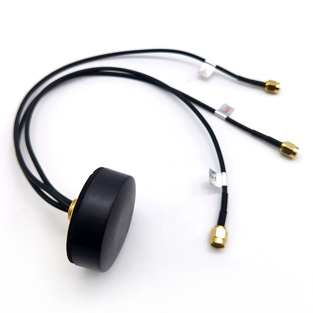 LANYI LY-P0010 4G LTE WiFi GPS Three in One Cabinet Antenna GSM Beidou High Gain 5Dbi Outdoor Waterproof SMA ABS