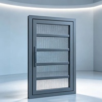 Сварная защитная оконная сетка Frame In Frame из нержавеющей стали 304 с высокой светопропускной способностью и защитным барьером для бытовых окон