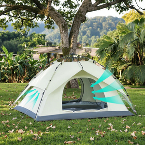 <span class=keywords><strong>2</strong></span>-người hiện đại <span class=keywords><strong>3</strong></span>-mùa không thấm nước tự động gấp lều Oxford Polyester vải biểu tượng tùy chỉnh cho cắm trại ngoài trời & đi bộ đường dài - Product Image 4