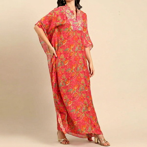 Beautiful Dubai <b>Kaftan</b> for Women Hand Work <b>Kaftan</b> Traditional Islamic Clothing and Accessory Designed for Muslims - Product Image 1