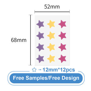 لاصقات حب الشباب على شكل نجوم، ضمادات هيدروكولويد لطيفة للجسم والذقن والجبهة والصدر، معتمدة من الاتحاد الأوروبي كجهاز طبي من الفئة الثانية - Product Image 5