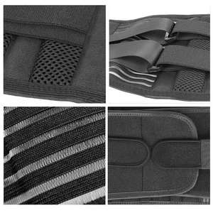 Wholesale Back Brace Adjustable Waist Belt <b>Support</b> for <b>Lumbar</b> Trainer Sweat Sports New Assistance <b>Cushion</b> - Product Image 6