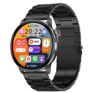 DS5 สมาร์ทวอทช์บลูทูธโทรเครื่องวัดอัตราการเต้นของหัวใจแบบเรียลไทม์เครื่องวัดแคลอรี่การนอนหลับการแจ้งเตือนข้อความนาฬิกาข้อมือกีฬากลางแจ้ง - Product Image 2