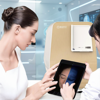 MC88 AI 3D Magic Mirror, appareil d'analyse de la peau du visage, LED WiFi, compatible EU/US/JP, multilingue, garantie 12 mois, stockage cloud