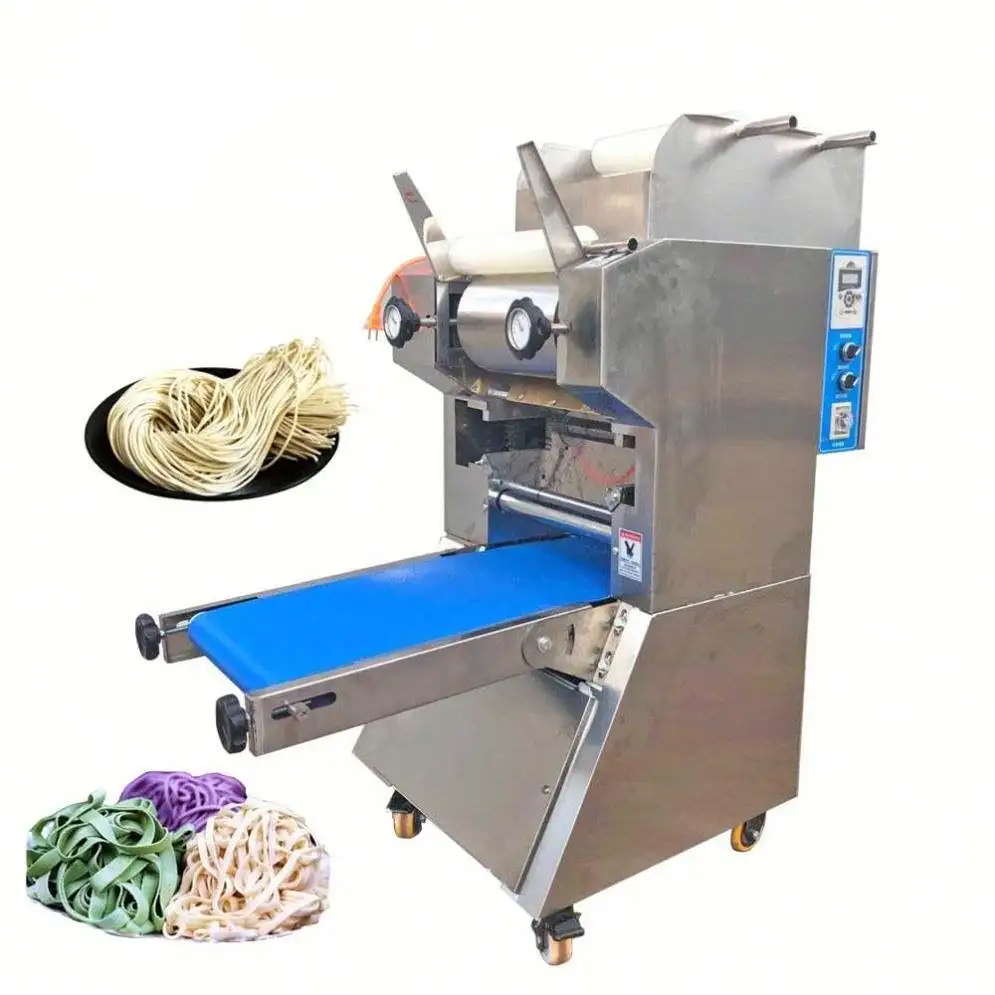 Machine à nouilles Ramen Pressage automatique de nouilles faisant la découpeuse équipement de production de nouilles séchées fraîches
