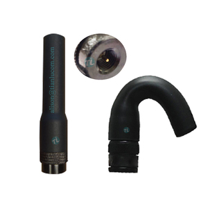 SRJF10 Mini Antena de doble banda 144MHz/430MHz Antena de Radio bidireccional de jamón de goma corta suave para TK3107 Tk-3000 <span class=keywords><strong>Baofeng</strong></span> <span class=keywords><strong>BF</strong></span> UV5R <span class=keywords><strong>888S</strong></span> - Product Image 1