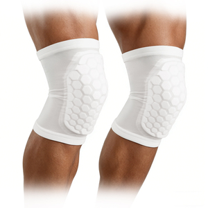 Ginocchiere a Nido d'Ape Corte per Uomo e Donna, Attrezzatura Protettiva per Sport all'Aperto, Equipaggiamento di Sicurezza per Fitness e Calcio - Product Image 4