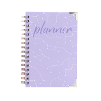 Logo personnalisé avancé planificateur d'épargne d'argent Agenda de la colonne vertébrale ouverte avec tissu et fil de couverture en PP reliure à coudre
