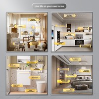 Boîte à outils domestique 101 pièces, perceuse électrique compacte à batterie, coffret de rangement, outils multifonctionnels pour le bricolage et l'électricité