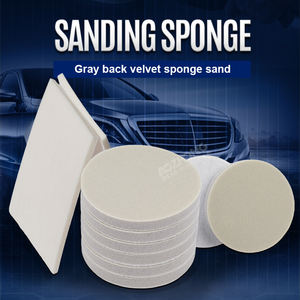 Disque abrasif en mousse à crochets et boucles en oxyde d'aluminium pour ponçage et <span class=keywords><strong>polissage</strong></span>, idéal pour l'automobile, le bois et le métal, support OEM - Product Image 4