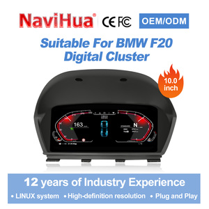 Navihua Nouveauté : Tableau de bord numérique LCD pour voiture avec système Linux et Carplay pour BMW Série 1, Série 2, F20, F22, F45, F52, X1 F48, X2 F39 - Product Image 1