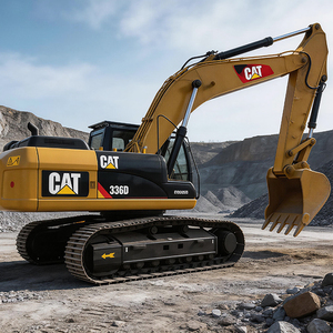 Excavadora de cadenas Caterpillar CAT336D usada, en estado original, pocas horas de trabajo, rentable, con abundantes repuestos. - Product Image 1