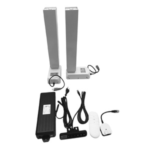 EWELIFT Colonne de levage de bureau à 4 étapes 24V DC 300N, hauteur 450mm-1150mm, à grande vitesse, réglable en hauteur - Product Image 2