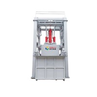 Presse hydraulique à colonne unique Yuxi, compacteur de déchets vertical à quatre poteaux, modèle ZYY15-B 18,5 kW