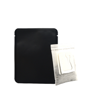 Sachet de café froid pratique avec encoches de déchirement, sac à fermeture éclair personnalisé, résistant à l'humidité, impression en héliogravure, plastique PE
