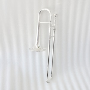 Trombone <span class=keywords><strong>soprano</strong></span> plaqué argent, trombone de haute qualité, <span class=keywords><strong>trompette</strong></span> à vent en Sib - Product Image 1