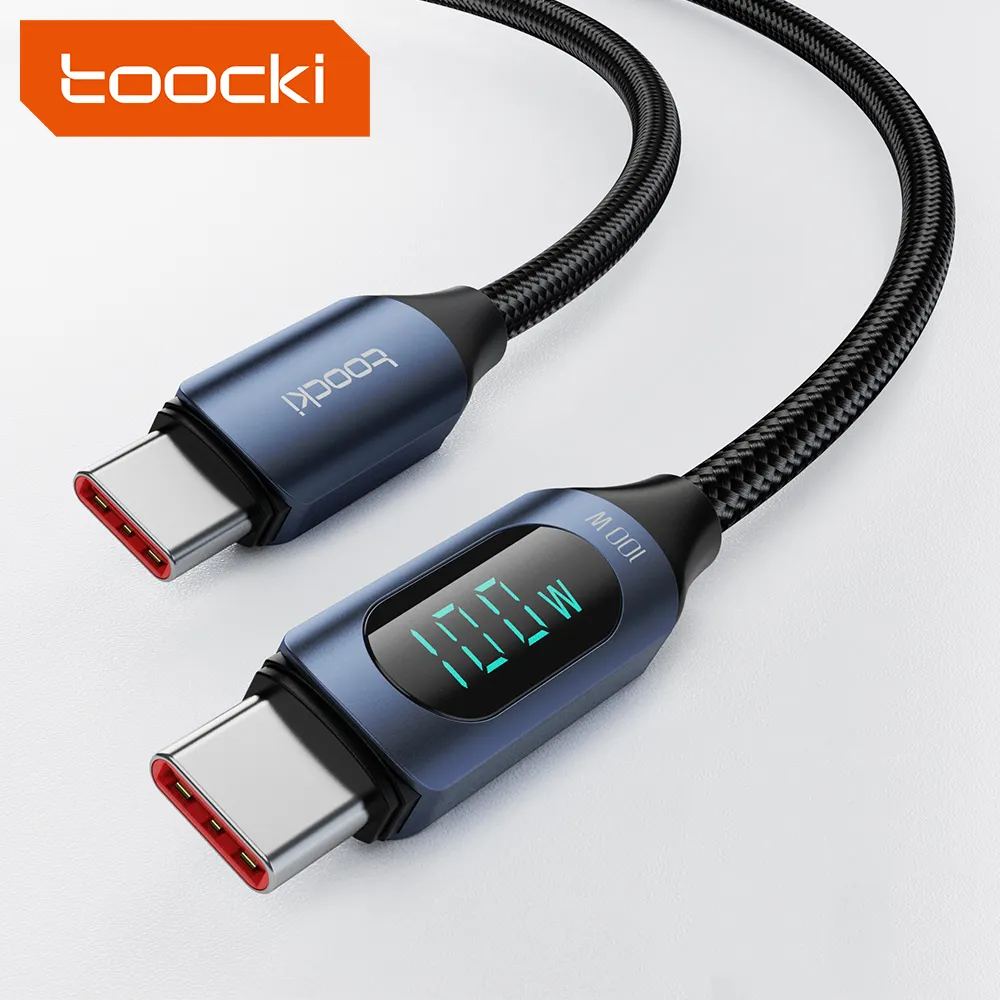 PD ได้เร็วขึ้นชาร์จข้อมูล USB-C สายไฟ1เมตร2เมตร100วัตต์ประเภท C สายชาร์จสำหรับ Iphone สายสำหรับ Iphone 13