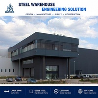 Solution de conception de bâtiment industriel à structure en acier pour usine de pièces automobiles, atelier d'assemblage et installation de production industrielle