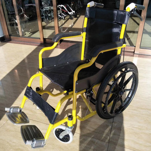 Silla de Ruedas Manual Plegable Ligera Portátil de Acero para Niños y Personas con Discapacidad - Product Image 4