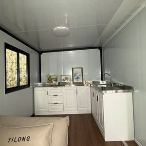 20ft 40ft Luxus-Fertigvilla Erweiterbares Tragbares Haus mit 3 Schlafzimmern Vorgefertigtes Containerhaus - Product Image 3