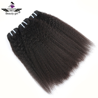 Meilleures ventes : Lots de cheveux raides Yaki en gros, Cheveux humains vierges bruts Kinky Straight, Fournisseurs d'autres cheveux artificiels pour tressage