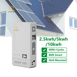 Baterías de Litio Hierro SOLAR de 25.6V 100Ah 2.5Kwh, Batería Inteligente de Pared con Pantalla LCD para Energía Solar Doméstica - Product Image 3