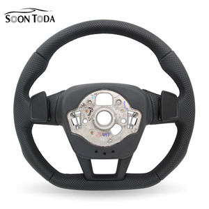 SOON TODA Calefacción para Volante de <span class=keywords><strong>Audi</strong></span> S3 8V/8Y, Compatible con Agarre de Gamuza, Indicadores LED, Diseño Inspirado en Carreras y Sensación de Rendimiento - Product Image 2
