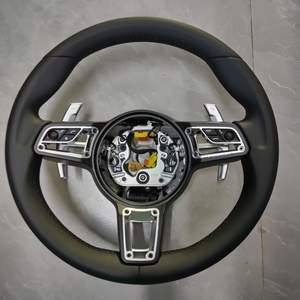 Volante Deportivo Personalizado de Alcántara para GT3911 991/992 987, Cayenne 958, Boxster 718, Cayman, <span class=keywords><strong>Macan</strong></span>, Panamera, Taycan para Porsche - Product Image 5