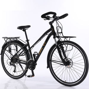 <span class=keywords><strong>Bicicletas</strong></span> de Turismo de Ciclismo de larga distancia para adultos, hombres y mujeres, aleación de aluminio, cambio de marchas, <span class=keywords><strong>bicicletas</strong></span> <span class=keywords><strong>urbanas</strong></span> todoterreno - Product Image 1