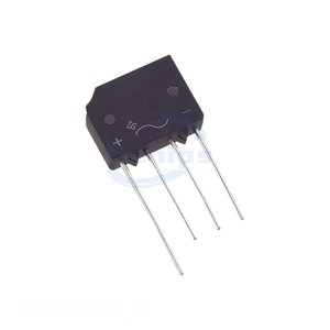 Buy Online Electronic Components 4-SIP, KBPM 2KBP06M-M4/51 Diodes BOM IC In Stock - Product Image 1