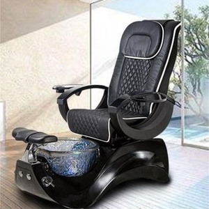 Kisen Sliver Frame Chaise Salon Pedicure <b>Stool</b> Chair Spa Pedicure Package Stoel Tweedehands with LED Light Pedicure Basin - Product Image 2