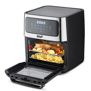 Large Capacity Visible Window 14L Stainless Steel Deep <strong>Fryer</strong> Oven Multifunctional Digital <strong>Air</strong> <strong>Fryer</strong> with <strong>Rotisserie</strong> - Product Image 3