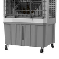 Ventilateur Rafraîchisseur d'Air Électrique Portable Autonome 3 Vitesses Économe en Énergie Écologique à Commande Mécanique pour Maison Hôtel Garage