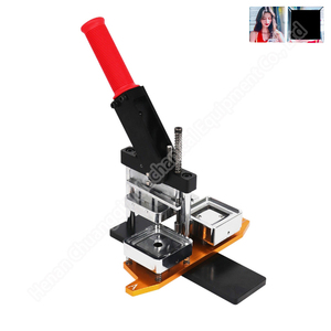 Machine à aimant de réfrigérateur rond et coeur machine à aimant de réfrigérateur 90*65mm 80*53mm aimant de réfrigérateur rectangle faisant la machine - Product Image 1