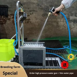 Machine automatique de désinfection des <span class=keywords><strong>chaussures</strong></span> pour ferme porcine, bottes de pluie, équipement intégré de nettoyage et de désinfection avec - Product Image 6