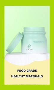 กระปุกใส่ครีมพลาสติกสีเขียวไล่ระดับสี200มล. ภาชนะบรรจุเครื่องสำอางสำหรับ<span class=keywords><strong>รักษา</strong></span>ผมทรงกลมว่าง - Product Image 5