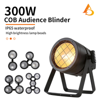 AICPOSE IP65 Éclairage de scène extérieur étanche 300W RGBWA COB DMX512 Projecteur LED Par Can pour public