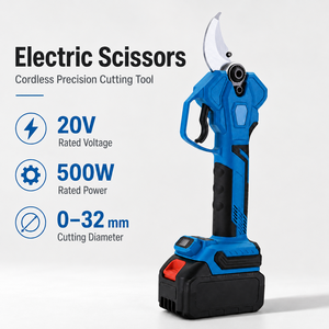 Tijeras de Podar Eléctricas Inalámbricas de 32 mm, 20 V, 500 W, Juego de Herramientas Profesionales para Podar Árboles con Caja, <span class=keywords><strong>Precio</strong></span> de Fábrica - Product Image 2