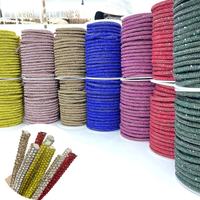 Tali Kristal Rhinestone Berkilau untuk Dekorasi, Tali Rhinestone DIY untuk Pakaian, Topi, Sepatu