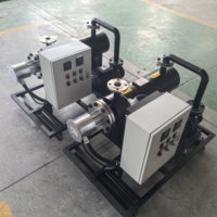 Calentador tubular industrial de 380V para aire comprimido/nitrógeno, circulación instantánea de agua, tubo de horno de calefacción de aceite