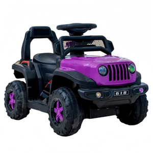 Carro Eléctrico Infantil de Cuatro Ruedas con Música y Luces, Coche Eléctrico para Bebés con Control Remoto - Product Image 2