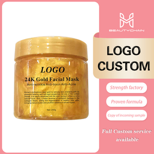 MLM Custom Makeup Golden Collagen Crystal Repair Sleep Care Moisturizing Pore Shrinking Cream Smear - Product Image 5