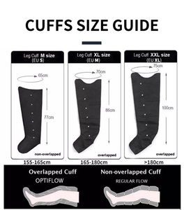 Bottes de compression séquentielle à pression d'air pour massage des jambes, système de récupération sportive, rechargeable par USB, contrôle de la minuterie, OEM ODM AS A - Product Image 6