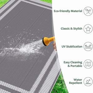 Alfombra <span class=keywords><strong>de</strong></span> paja <span class=keywords><strong>de</strong></span> plástico portátil para exteriores al por mayor, alfombras para acampar, alfombra duradera para exteriores, alfombra para exteriores - Product Image 3
