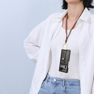 <span class=keywords><strong>Funda</strong></span> de teléfono con correa para la muñeca para Tecno Phantom V <span class=keywords><strong>Fold</strong></span> 2, Fundas de cuero PU, <span class=keywords><strong>Funda</strong></span> frontal y trasera dura mate Retro, Capa <span class=keywords><strong>Funda</strong></span> - Product Image 6