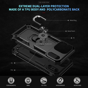Coque de téléphone portable <span class=keywords><strong>bon</strong></span> marché Premium Mobile Back Cover Ring Holder Shell Bracelet Four-Corner Drop-Resistant Mobile Phone Case pour <span class=keywords><strong>Iphone</strong></span> 17 Pro - Product Image 4