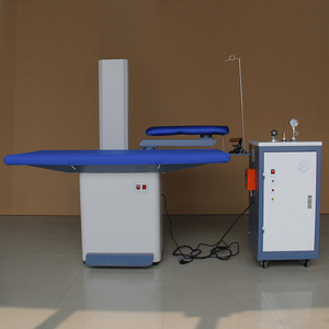 Tabla de planchar con función de succión de aire, esencial para lavanderías, sastrerías y servicios de limpieza en seco. - Product Image 3