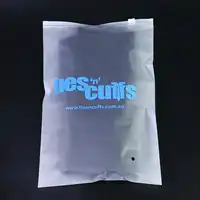 Sacchetti della chiusura lampo del sacchetto di plastica riciclato stampati abitudine per l'imballaggio dei vestiti cancella il sacchetto della chiusura lampo del pvc