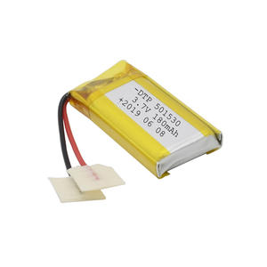 Batería de Iones de Litio 501530 de 180 mAh y 3.7 V, Multicertificación CE KC PSE BIS, Polímero de Alta Capacidad, Más Vendida - Product Image 2