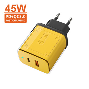 Chargeur AC lumineux style cristal, charge rapide PD <span class=keywords><strong>20W</strong></span> avec QC3.0, modèle APD-508 AC pour téléphones Android et iPhone - Product Image 2